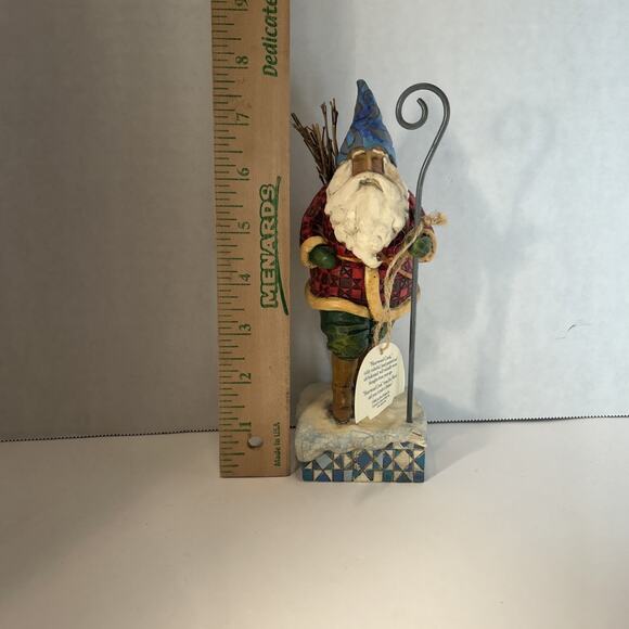 Jim Shore Heartwood Creek Christmas Traveler Santa Figurine 2006 #4008107 - Picture 9 of 9